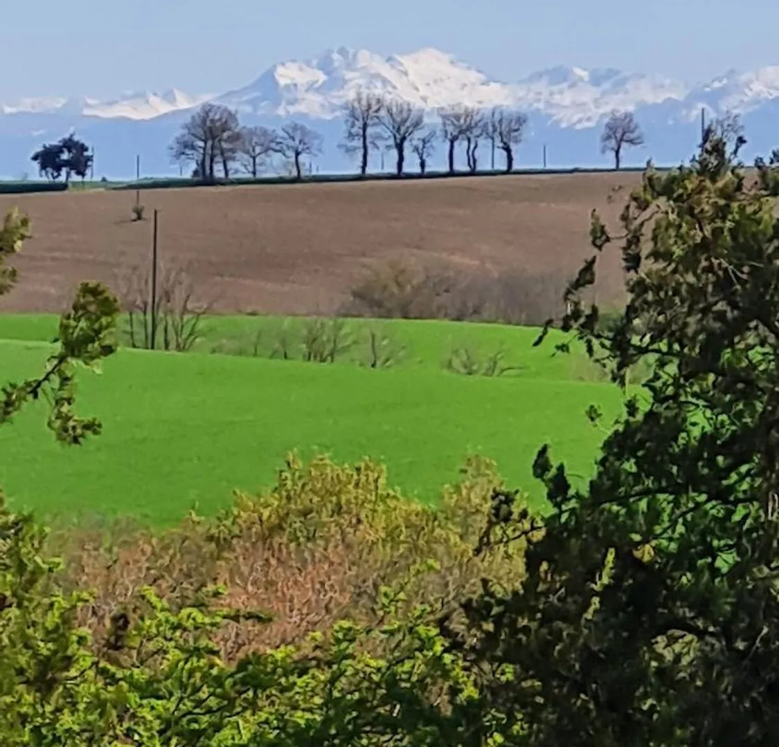 Chateau La Bordette 15Mn Toulouse Vue Pyrenees, Piscine Clermont-le-Fort Vila