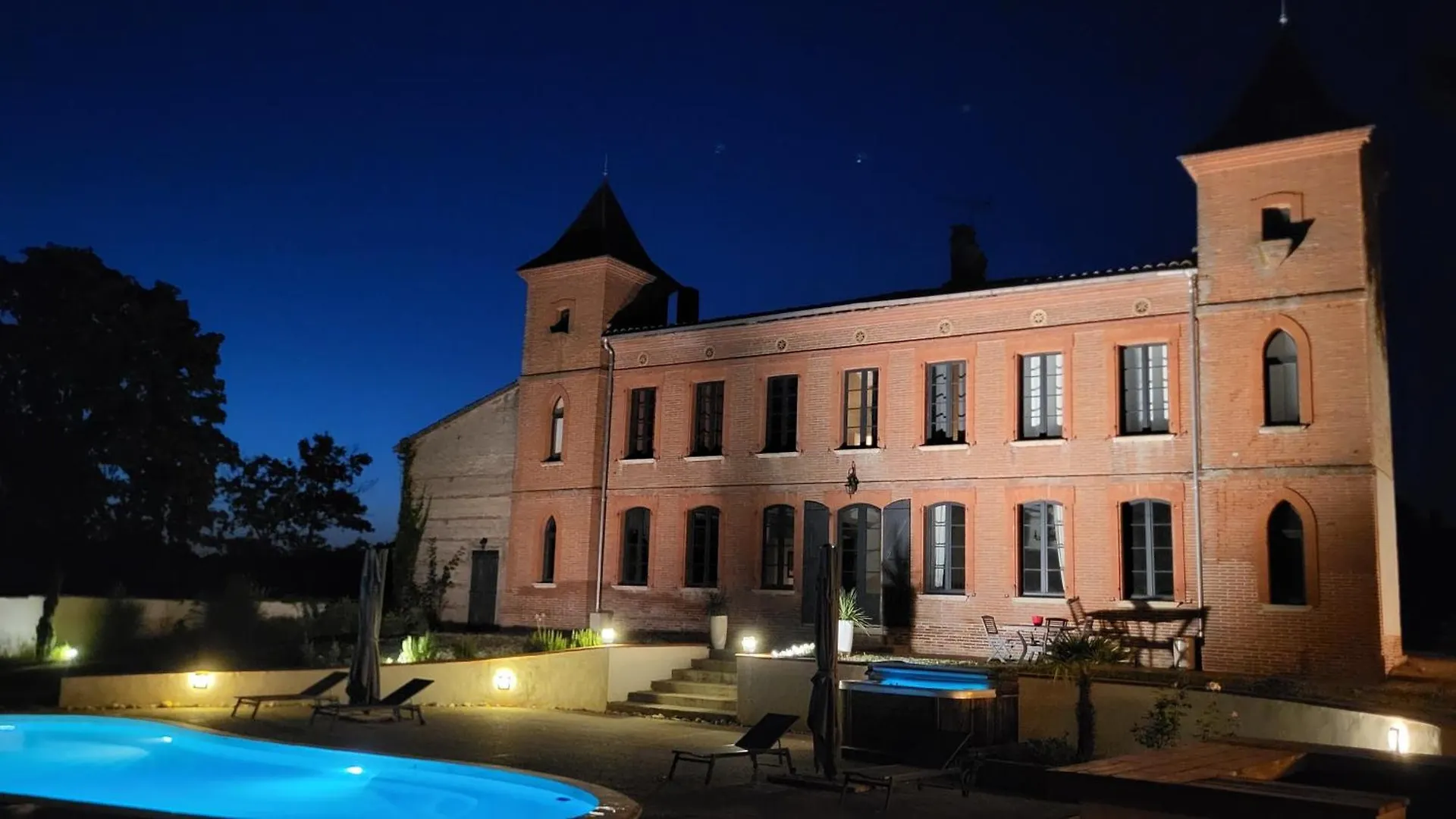 Vila Chateau La Bordette 15Mn Toulouse Vue Pyrenees, Piscine Clermont-le-Fort